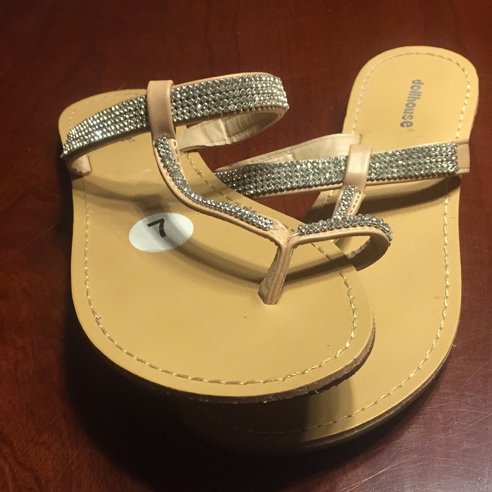 Women’s Dollhouse Sandals, Size 7